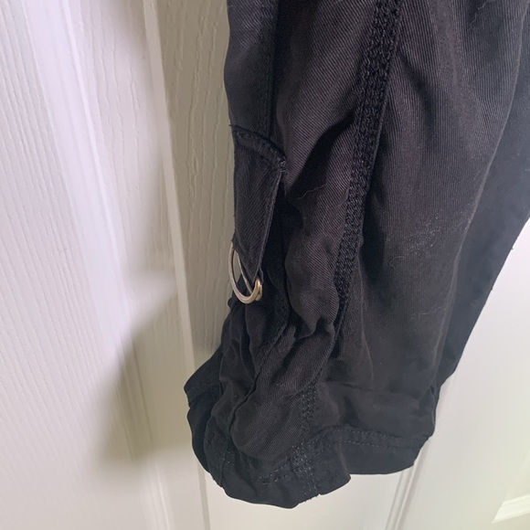 Marrakech black drawstring cargo pants 100% lyocell size 31 - Picture 4 of 12